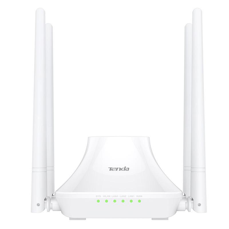 Tenda F6 Wifi Signal Amplifier 4 Antenna Router Wireless Home Wall Broadband High-speed