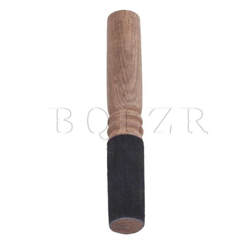 18x2.6cm Peach Wood Tibetan Singing Bowl Mallet - intl