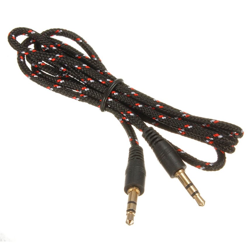3.5mm Male to Male Stereo AUX Braided Car Cable Stereo Audio
Adapters MP3 ipod - Intl 3.5mm Male to Male Stereo AUX Braided Car Cable Stereo Audio
Adapters MP3 ipod - Intl