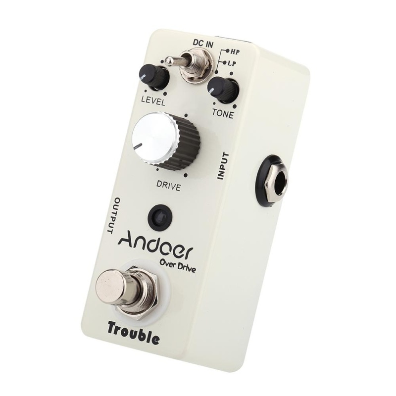 Andoer TC-16 Overdrive Guitar Effect Pedal True Bypass - intl