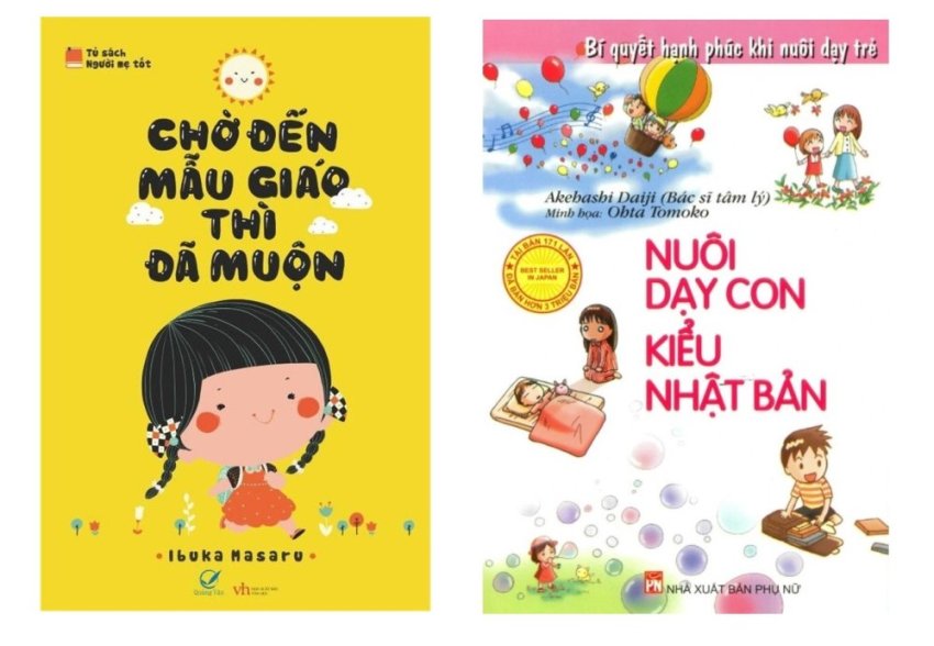 Bộ sách Chờ đến mẫu giáo thì đã muộn - Ibuka Masaru và Nuôi dạy con
kiểu Nhật Bản - Akehashi Daiji (2 Cuốn) Bộ sách Chờ đến mẫu giáo thì đã muộn - Ibuka Masaru và Nuôi dạy con
kiểu Nhật Bản - Akehashi Daiji (2 Cuốn)