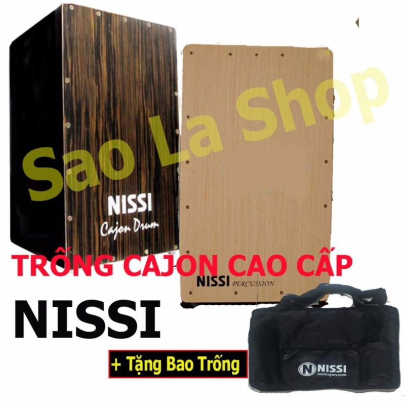 Bộ Trống Cajon Nissi Cao Cấp - Có Vít Chỉnh Tem + Tặng Kèm Bao
Trống