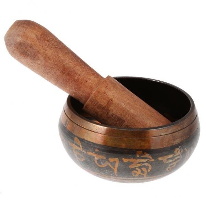 BolehDeals Tibetan Buddhist Chakra Healing Yoga Meditation Brass
Singing Bowl #B 8cm - intl