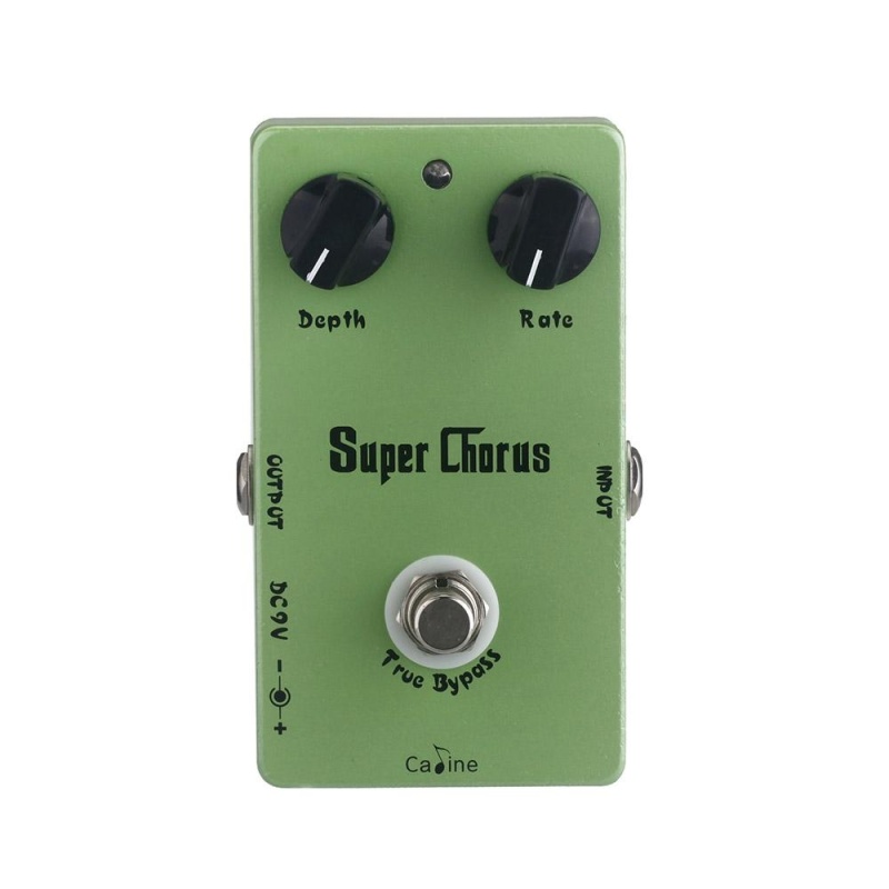 Caline CP-13 Super Chorus Guitar Effect Pedal Aluminum Alloy Housing Ture Bypass - intl