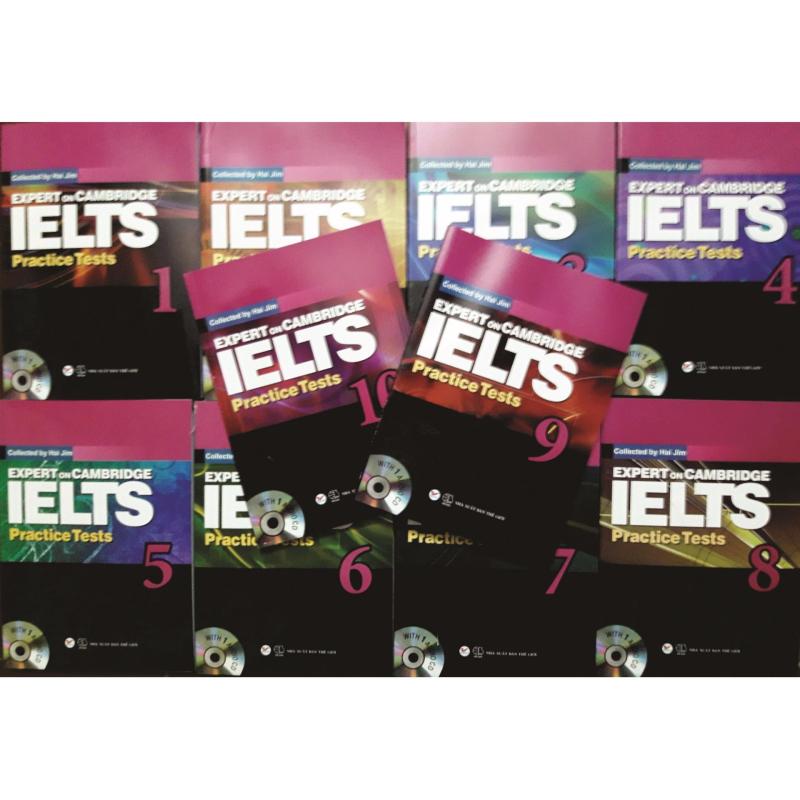 Mua Combo Expert On Cambridge IELTS Practice Tests 10 quyển (Kèm CD)