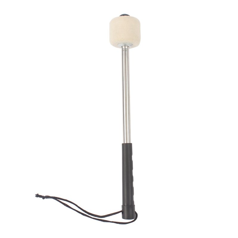 High Quality Bassdrum Snare Drum Grosse Trommel Drumstick Wool Felt
Aluminium Alloy Handle Instrument Accessory Part - Intl