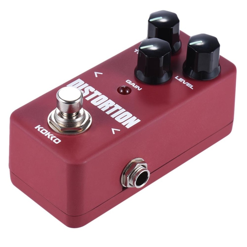 KOKKO FDS2 Mini Distortion Pedal Portable Guitar Effect Pedal - intl