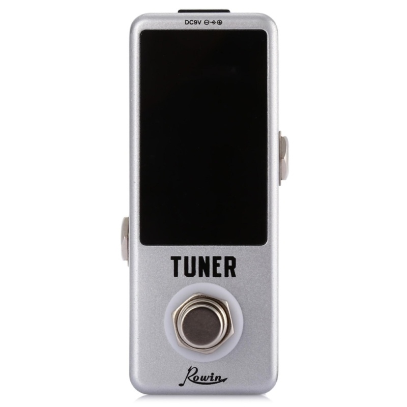 LCD Screen Chromatic Guitar Pedal Tuner Effects Pedals True Bypass - intl