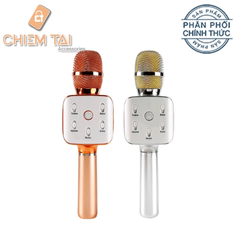 Micro karaoke bluetooth Tosing Q7s Bạc - Hãng phân phối chính thức