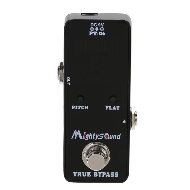 Mighty Sound PT-06 Micro Tuner Chromatic Pedal Guitar Tuner Effects
Pedal - Intl - intl