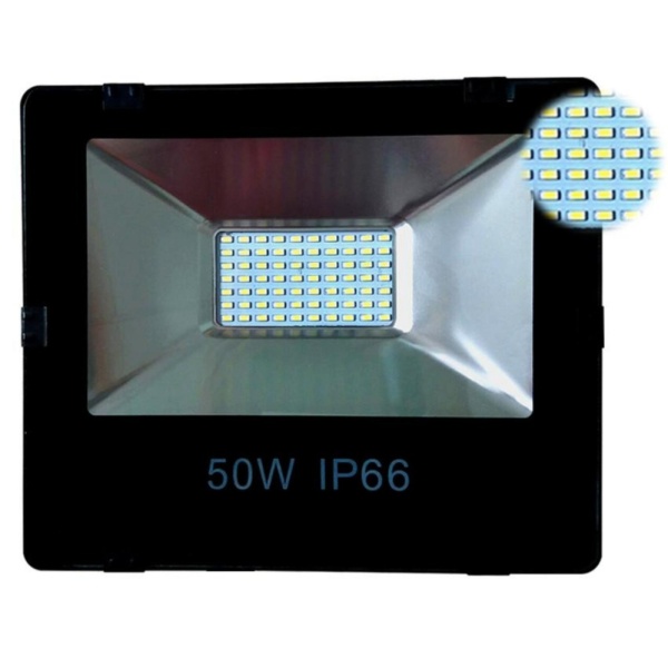 Bảng giá Đèn Pha Led IP66 Siêu mỏng, siêu sáng 50W (Ánh Sáng vàng)