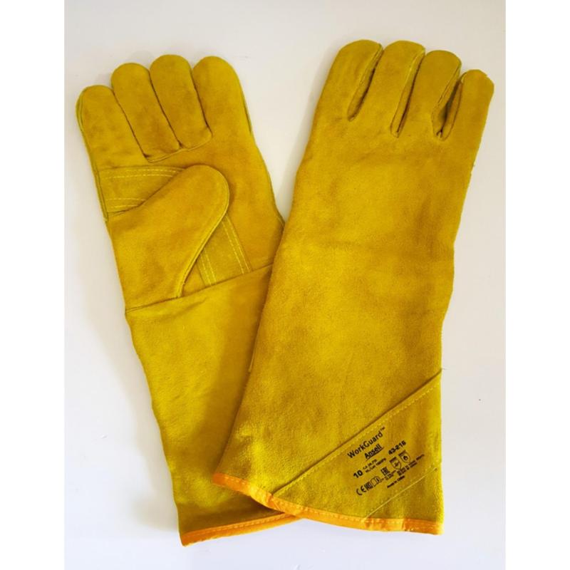 Găng tay da thợ hàn Ansell 43-216(Vàng)