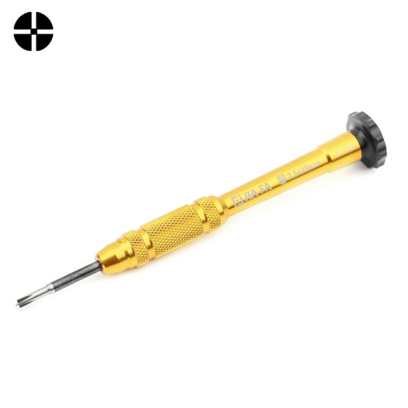 Bảng giá JIAFA JF-609-2.5 Hollow Cross Tip 2.5 Middle Bezel Repair Screwdriver(Gold) - intl