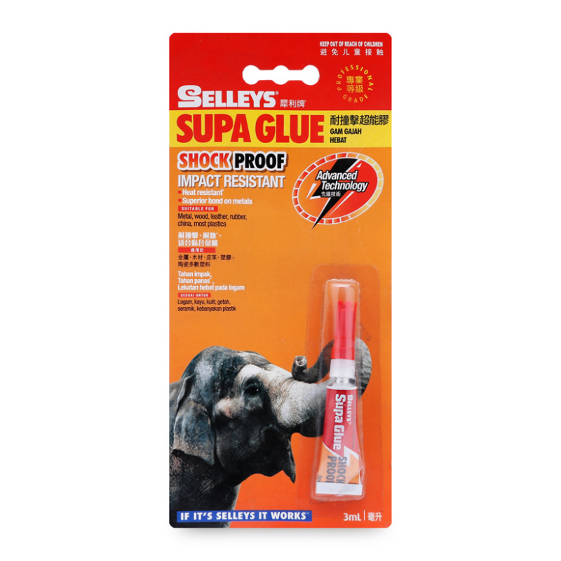 Bảng giá Keo dán Selleys Supa Glue Shock Proof 3ml