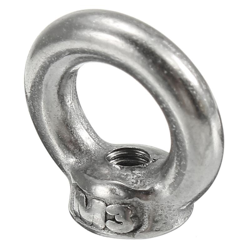 Bảng giá M3 Ring Shape Lifting Eye Nut Female 304 Stainless Steel Eye Nut - intl