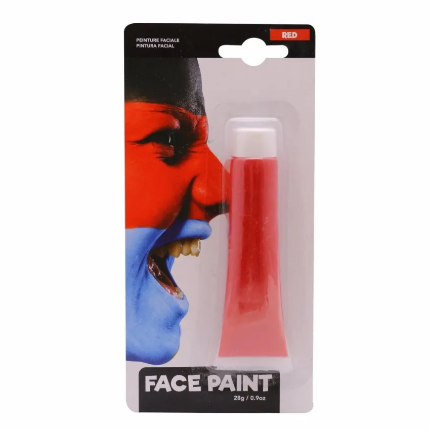 Màu vẽ mặt face painting màu đỏ