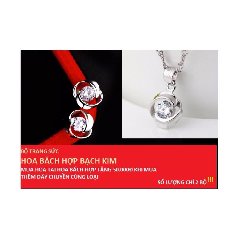 BỘ SẢN PHẨM HOA BÁCH HỢP BẠCH KIM