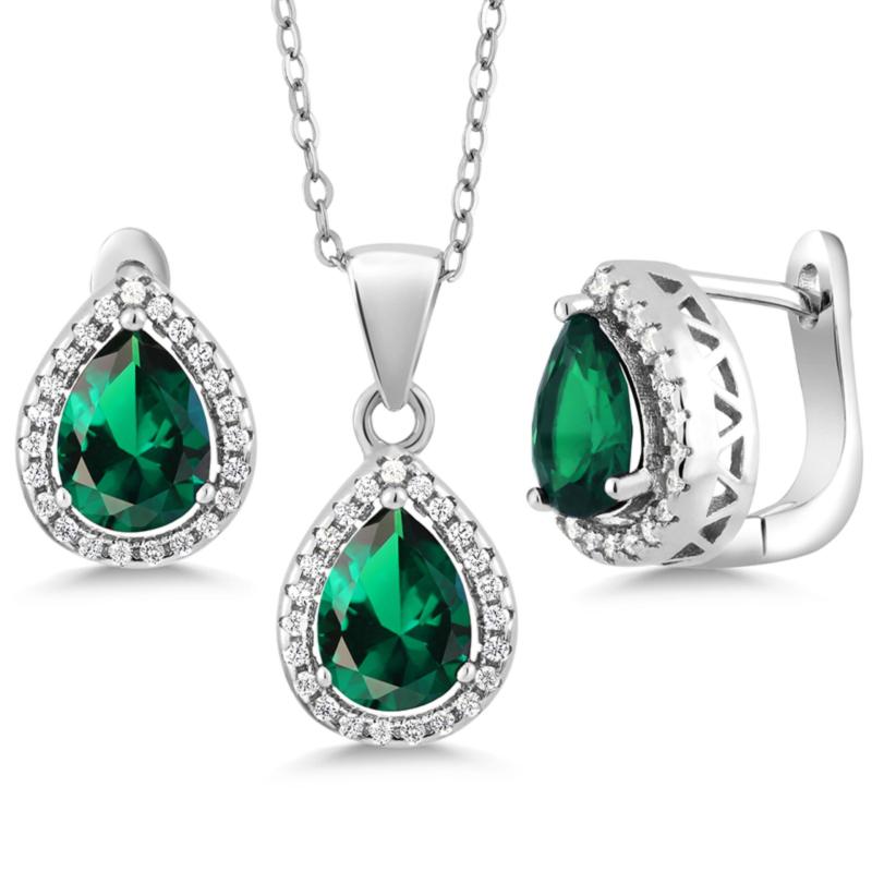 Bộ trang sức đá thạch anh tự nhiên