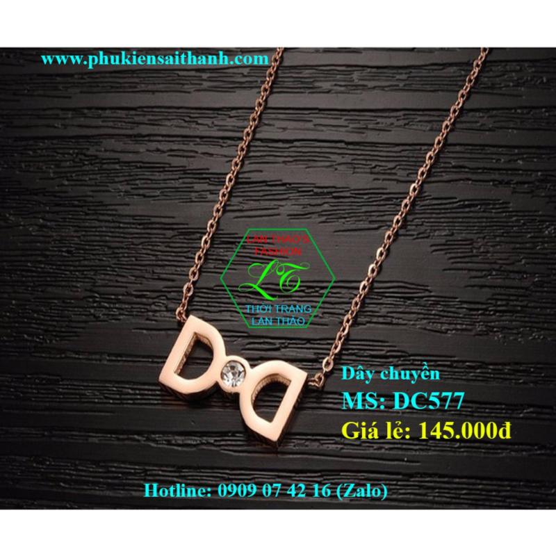 Dây chuyền Titan D&D cao cấpDC577 (VÀNG HỒNG)