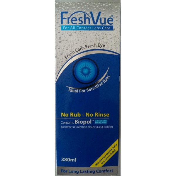 Giá bán FreshVue- dung dịch ngâm kính áp tròng 380ml