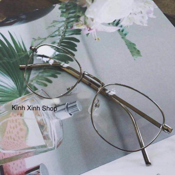 Giá bán Kính Kim loại Vintage cổ điển - mắt vuông (BẠC)