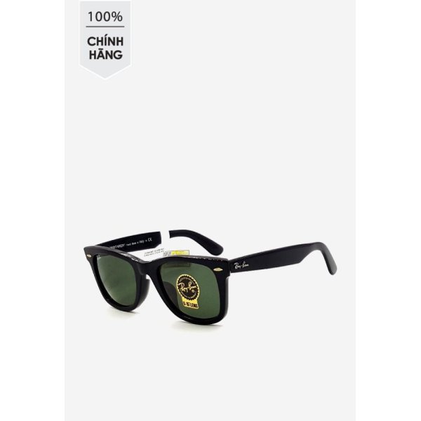 Giá bán Kính mát unisex Ray-Ban Original Wayfarer RB2140F 901 gọng đen chính hãng