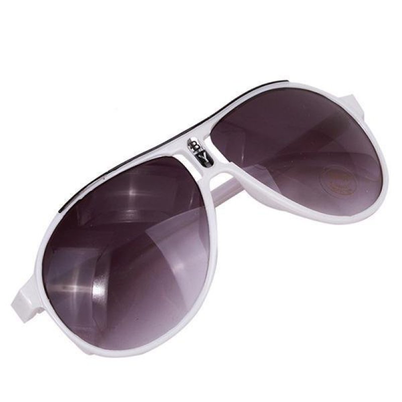 Mua LALANG Fashion Kids Anti UV Sunglasses Goggles Eyewear White - Intl