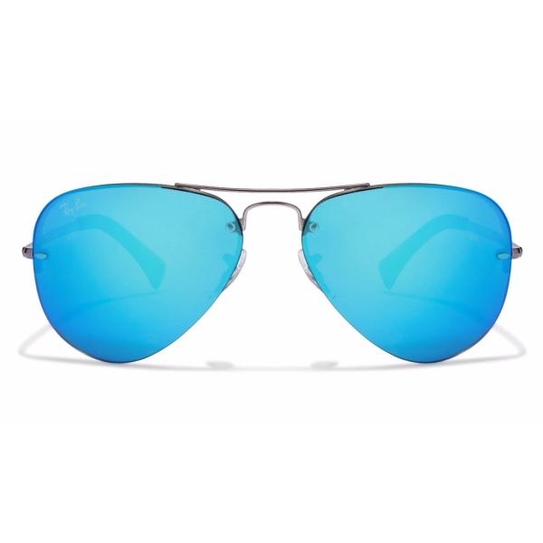 Giá bán Mắt kính nam  Ray-ban RB3449 004-55 MAU XANH GONG BAC