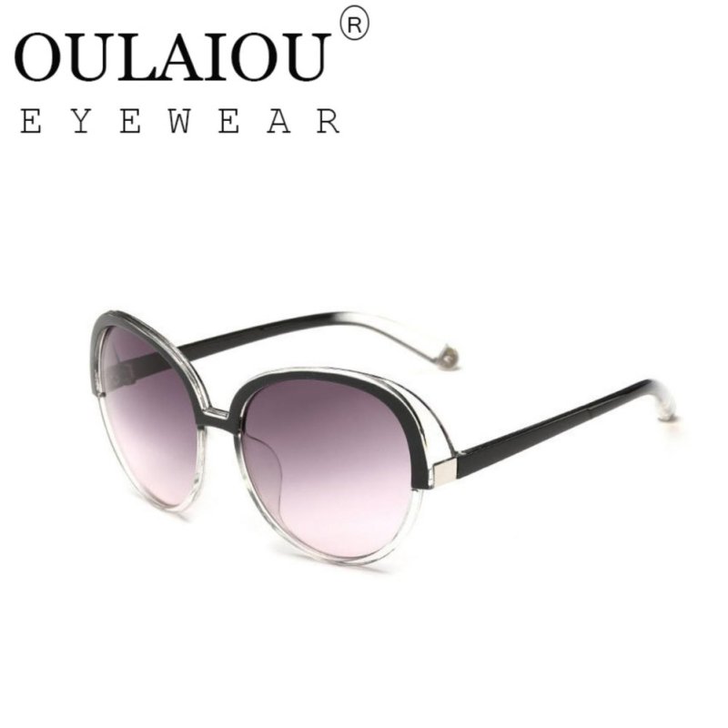 Giá bán Oulaiou Fashion Accessories Anti-UV Trendy Protect Eye Sunglasses O15834 - intl