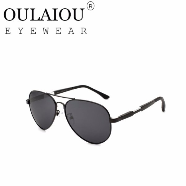 Giá bán Oulaiou Men's Fashion Accessories Anti-UV Trendy Reduce Glare Sunglasses O6695 - intl