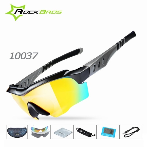 Giá bán RockBros 7 Colors Polarized UV400 Sport Cycling Glasses Professional Bicycle Riding Eyewear Bike Sun Glasses Sunglasses Lunette Cyclisme - intl