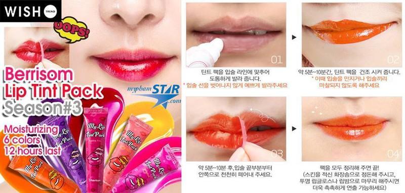 Son săm Chu my lip Berrisom 1