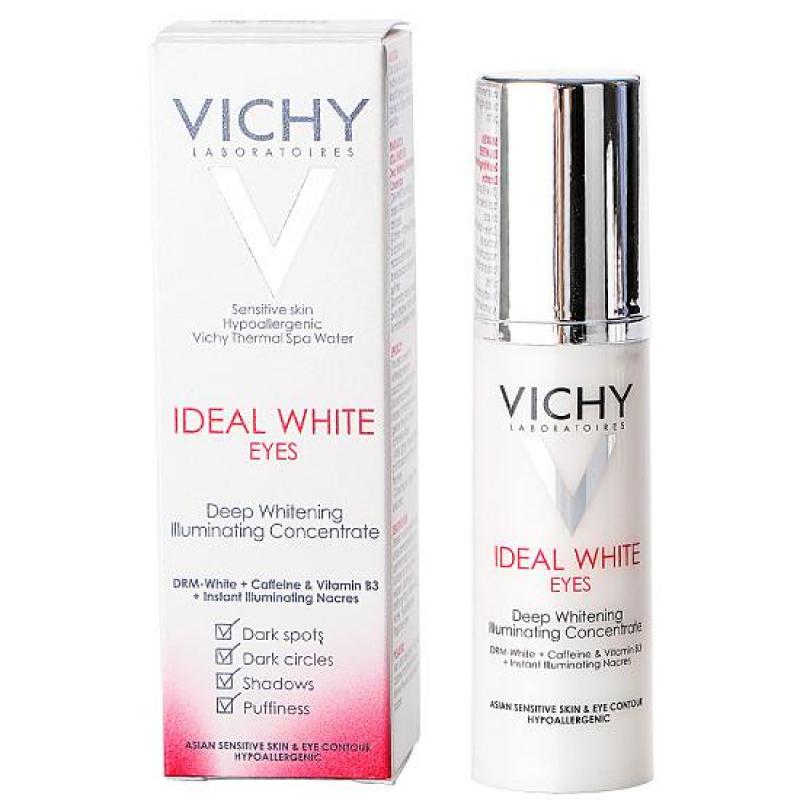 VICHY- KEM DƯỠNG NGĂN NGỪA QUẦNG THÂM VÀ LÀM SÁNG VÙNG MẮT 15ML- IW EYES DEEP WHITENING ILLUMINATING CONCENTRATE 15ML