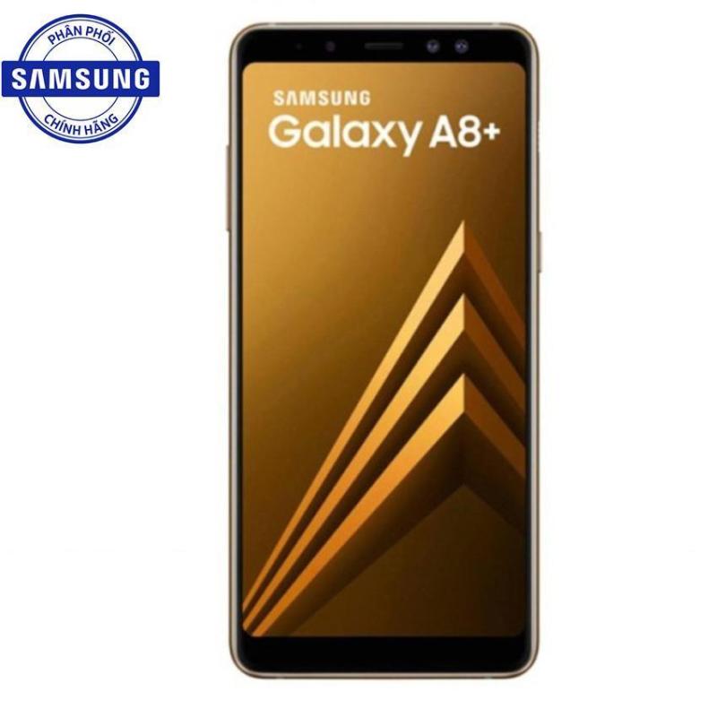 Samsung Galaxy A8+ 64Gb Ram 6Gb 6inch (Vàng) - Hãng phân phối chính thức chính hãng
