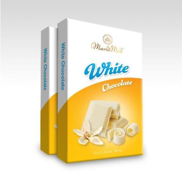 Socola thanh 50g trắng | Mark & Milk Chocolate