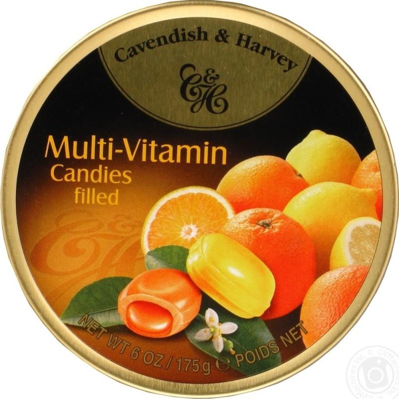 Kẹo Cavendish & Harvey Multi Vitamin Candies Filled 175G