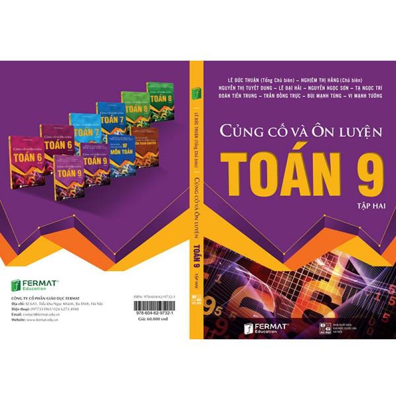 Mua Củng cố và Ôn luyện Toán 9 (Tập 1 +2)