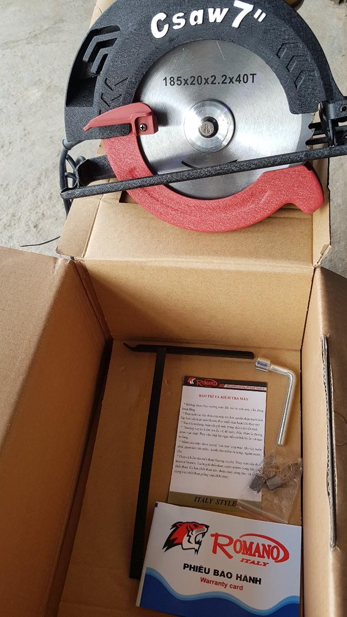 Máy cưa gỗ Romano 185mm- 0907 027828 2