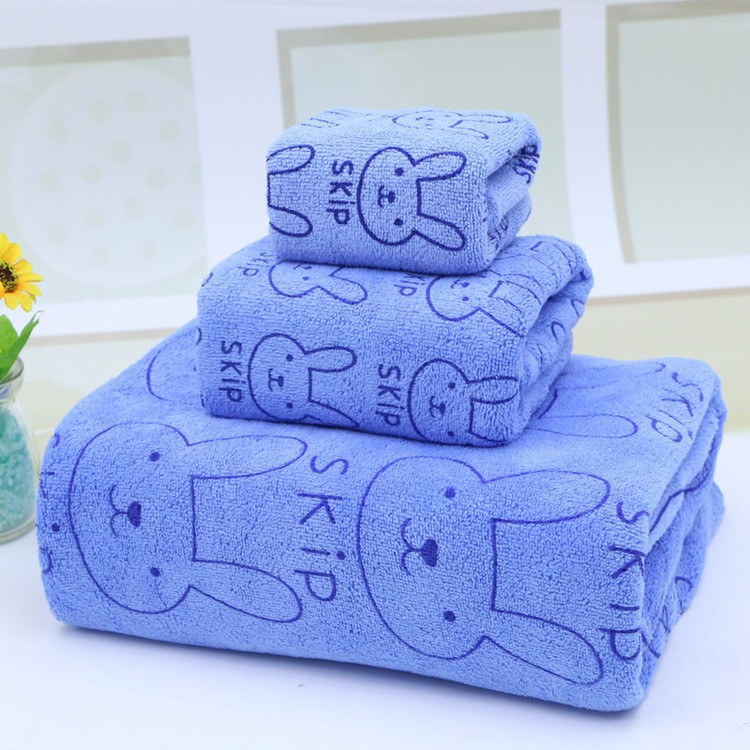 Bộ 3 khăn tắm ngộ nghĩnh cho mẹ và bé 1