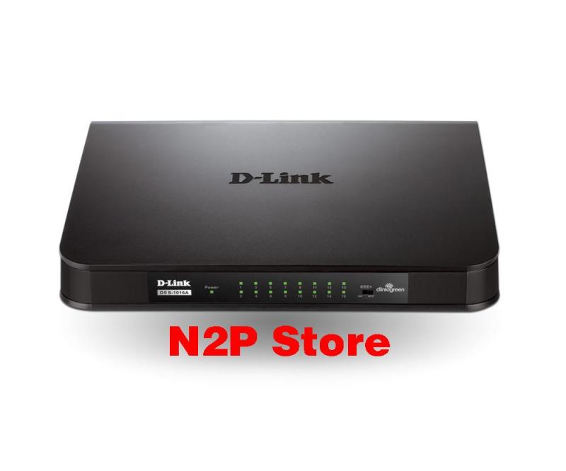 Bảng giá Bộ Switch Dlink 16 cổng 10/100 chia mạng LAN D-Link DES - 1016A Phong Vũ