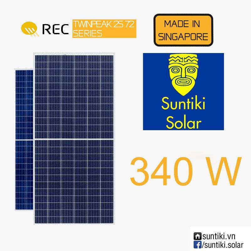 Bảng giá Tấm pin năng lượng mặt trời REC 340W 72 cell (Solar Panels) 340W (26-50 tấm)