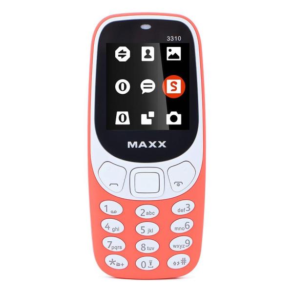 ĐTDĐ MAXX N3310 CLASSIC 2 SIM- ĐỎ