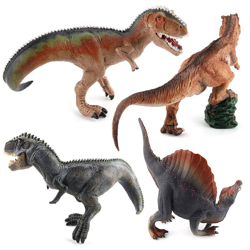 Jurassic Dunia Hewan Lucu Mainan Kaiser Dragon Plastik Spinosaurus Model Dinosaurus Boneka Tokoh Rahang Bergerak # E-Internasional