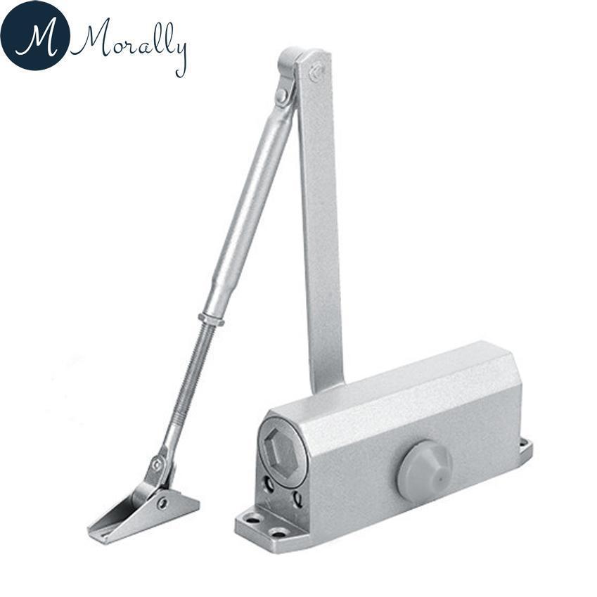 Tay co thủy lực tay đẩy hơi cửa ra vào ZUDISY Loại 20-40 kg (Trắng bạc)