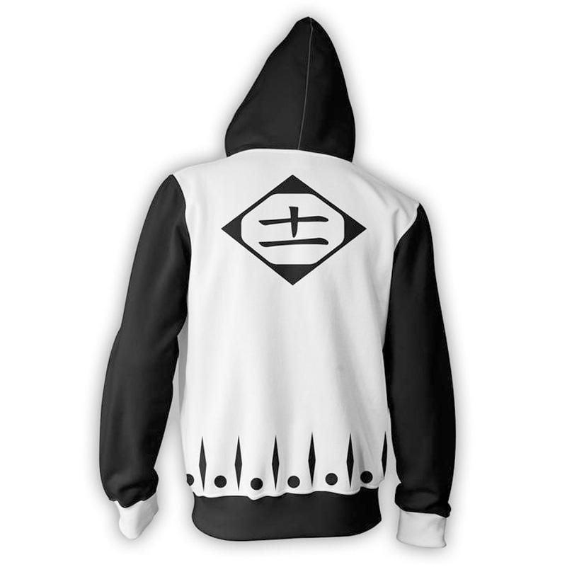 Anime Bleach Kenpachi Zaraki Cosplay 3D Print Hoodies Casual Jogger Sweatshirt Jacket Coat Costume Januari 2019 - 3 Anime Bleach Kenpachi Zaraki Cosplay 3D Print Hoodies Casual Jogger Sweatshirt Jacket Coat Costume - 3
