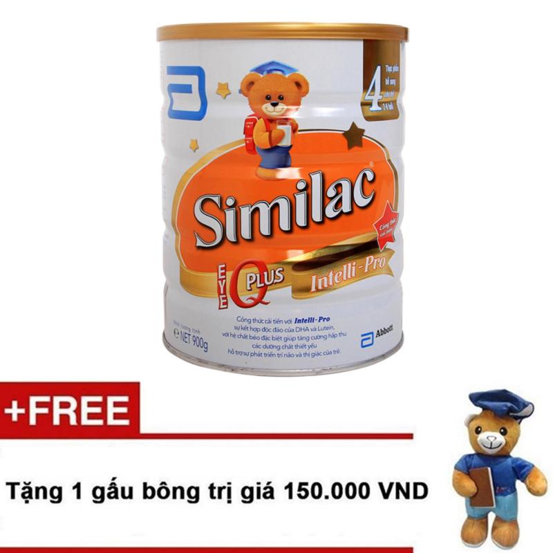 Sữa bột Similac 4 900gr + Tặng 1 gấu bông trị giá 150.000 VND
