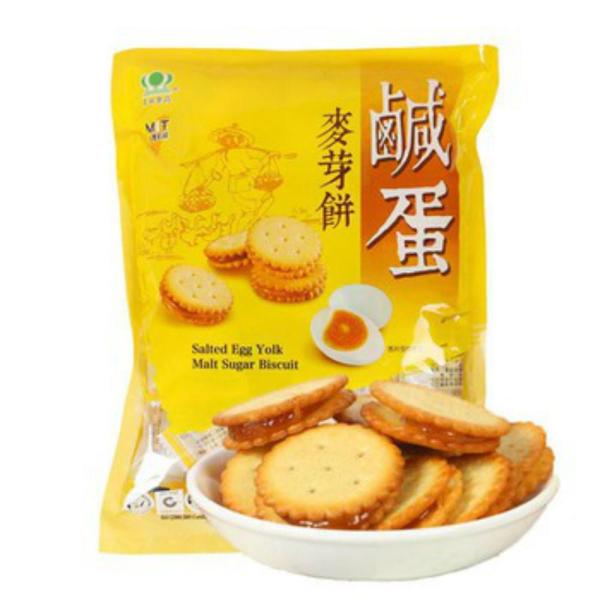 Bánh Quy Sốt Đường Nâu Trứng Muối Đài Loan Cực Ngon 180gr (NCFOODVN)