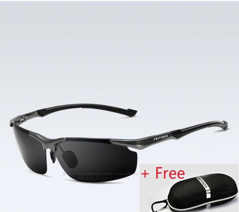 VEITHDIA Damen Herren Unisex Sonnenbrille V6625