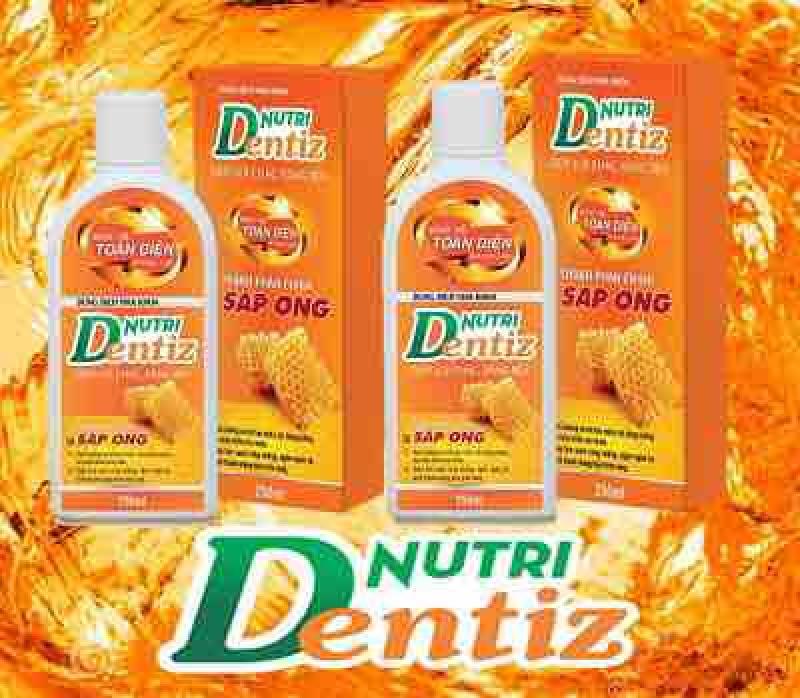 Dung dịch nha khoa Nutri Dentiz - Giúp lợi chắc, răng bền, thổi bay hôi miệng