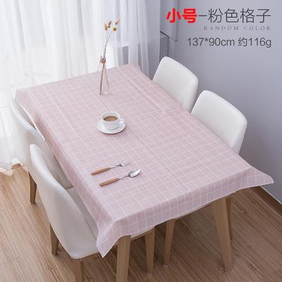 Table Cloth Waterproof Heat Resistant Oil Resistant Disposable Pvc Table Mat Rectangular Hipster Plaid Teapoy Table Cloth Tablecloth